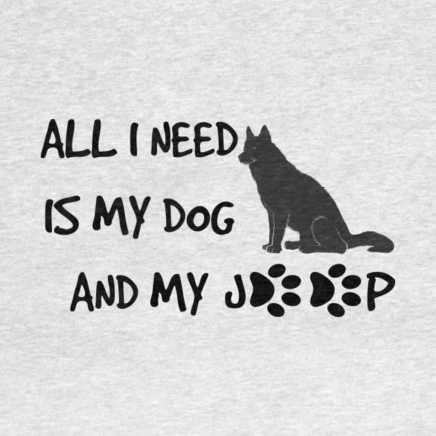 Funny All I need is dog and jeep with Paws by rayrayray90